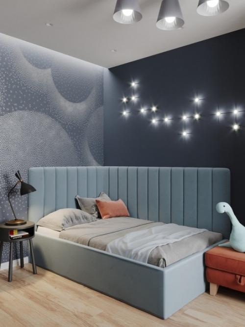 Очень красивый проект детской комнаты. 02