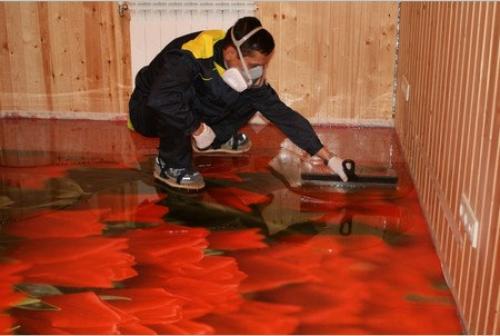 Полы 3D своими руками. 07