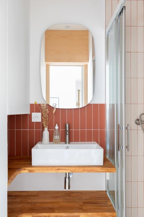 Светлый воздушный интерьер французской однушки 35 м 2. полная реновация квартиры в старинном жилом доме. 09