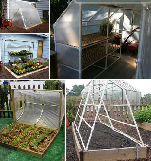 Полезные идеи: дачные поделки из пластиковых труб. 08