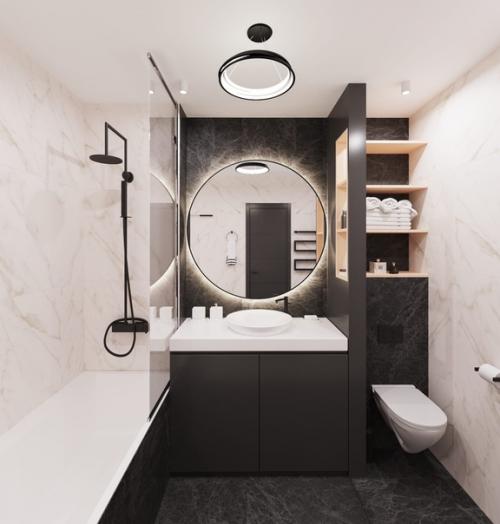 Дизайн - проект квартиры в ЖК Шуваловский студентки 2 курса профиля архитектурная среда и дизайн - Марии кормаковой. 02