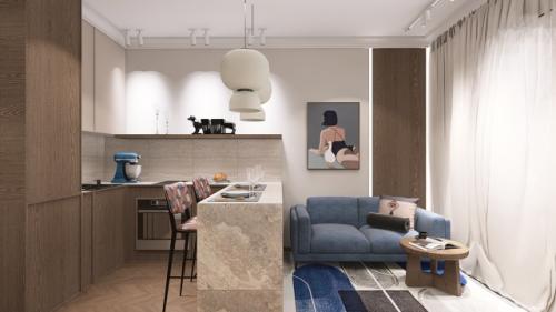 Квартира площадью 23, 5 кв. 02