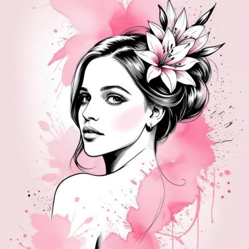 Розовый цвет - это один из самых интересных и многогранных цветов в палитре, часто ассоциируемый с нежностью, романтикой и женственностью. 02