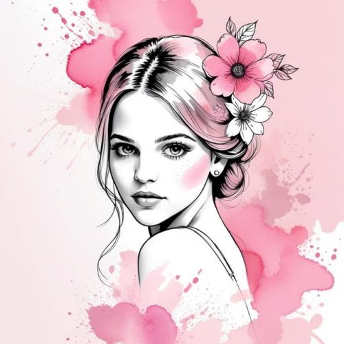 Розовый цвет - это один из самых интересных и многогранных цветов в палитре, часто ассоциируемый с нежностью, романтикой и женственностью. 01