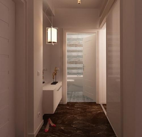 Интерьер однокомнатной квартиры. 07