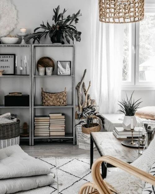 Boho@Scandiinterior.  Скандинавский бохо: принципы стиля. 02