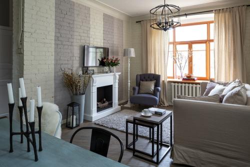 Московская квартира для двоих в старом доме. 04