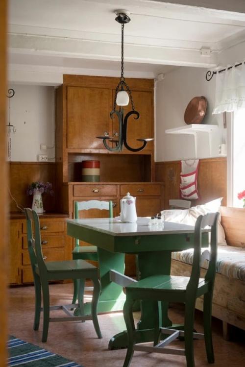 Бывают такие интерьеры, которые словно машина времени уносят в прошлое. 03