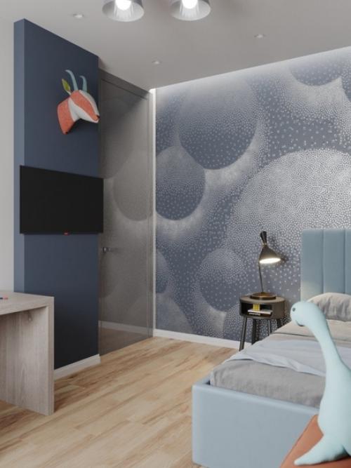 Очень красивый проект детской комнаты. 01