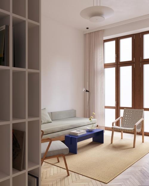 Проект 1-комнатной квартиры 34 кв. 03