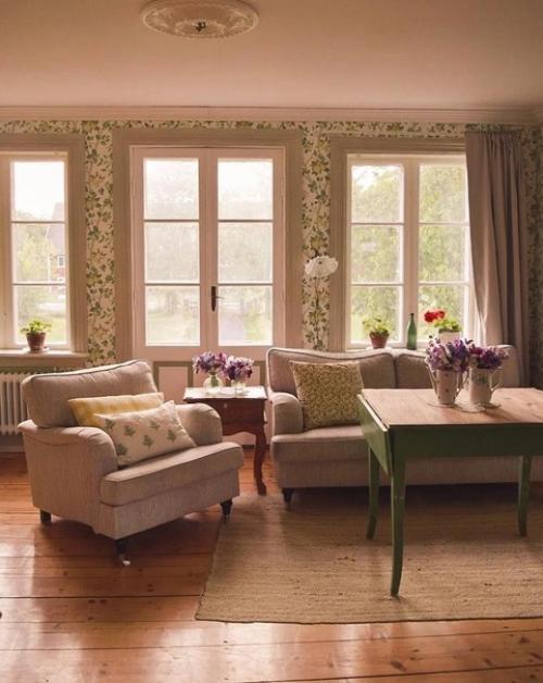 Деревенская атмосфера старинного дома 1880 года. 08