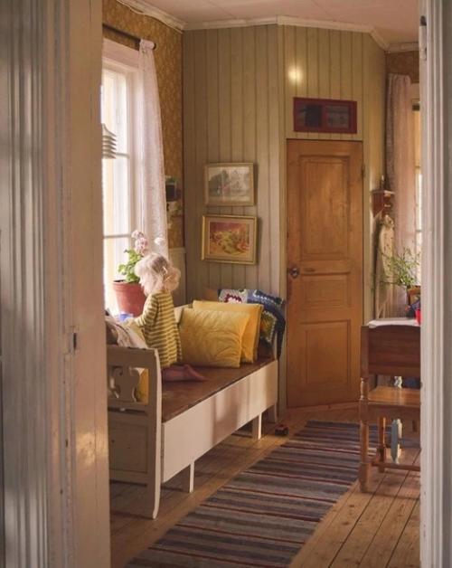 Деревенская атмосфера старинного дома 1880 года. 03