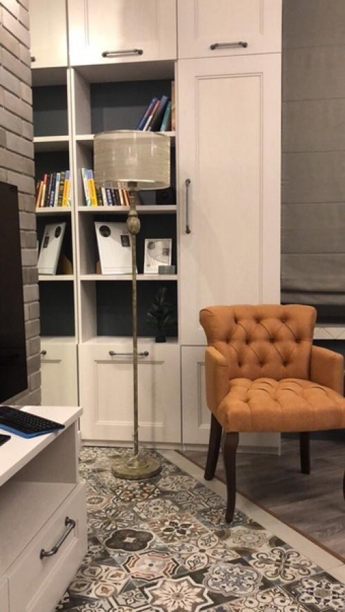 Уютная и стильная квартира в ЖК Олимпия. 01