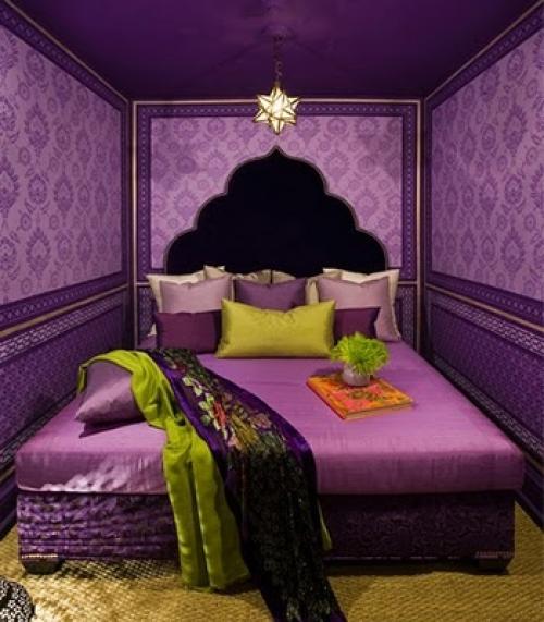 Спальня в восточном стиле. 04