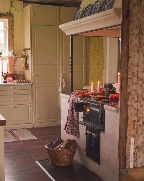 Деревенская атмосфера старинного дома 1880 года. 06