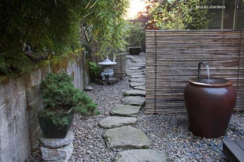 Живописное ущелье: дизайн - решения для узких мест на участке. 03