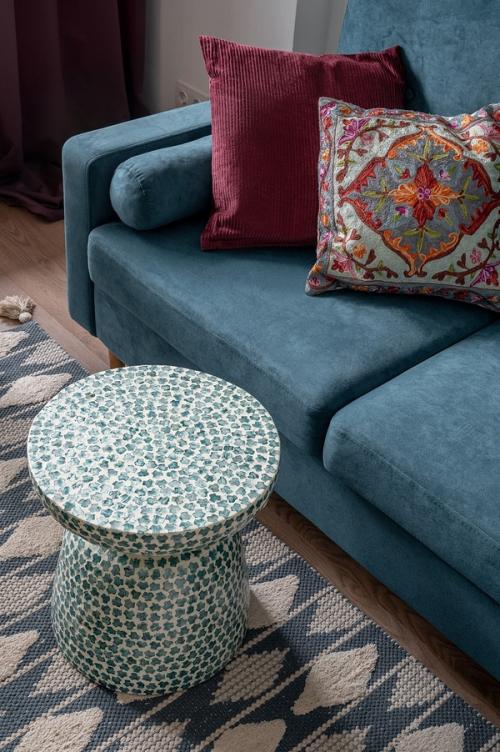 Цветной интерьер 1-комнатной квартиры 31, 2 м 2 (34, 1 м 2 с лоджией) в Люберцах, мо. 02