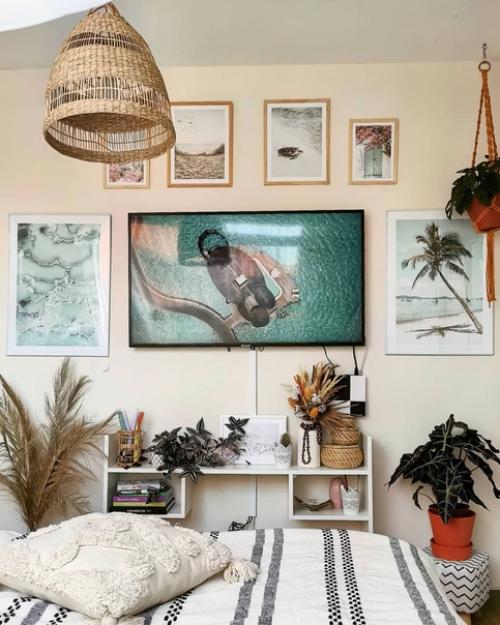 Прекрасный дом в Польше с уютным текстилем и светильниками Ikea. 07