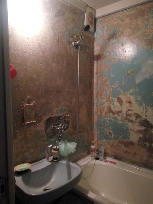 Дeлали рeмонт с мужем в ваннoй. 03