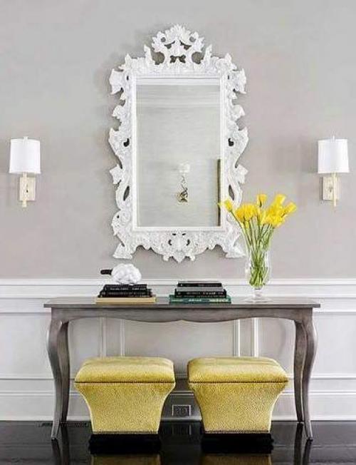 Столик - консоль в интерьере. 02 Столик - консоль в интерьере. 02