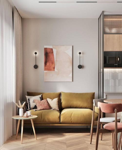 - 15 м 2 кухня - гостиная -. 03