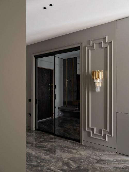 Реализованный интерьер квартиры, площадью 74, 5 кв. 06