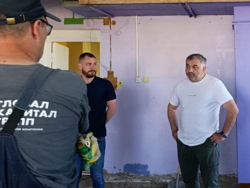 Ещё один большой сюрприз для школьников усть - усы: столовая превращается в современное кафе. 05