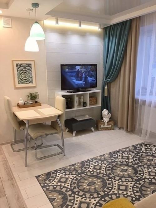 Подписчица нам свою гостинную присылала. 03