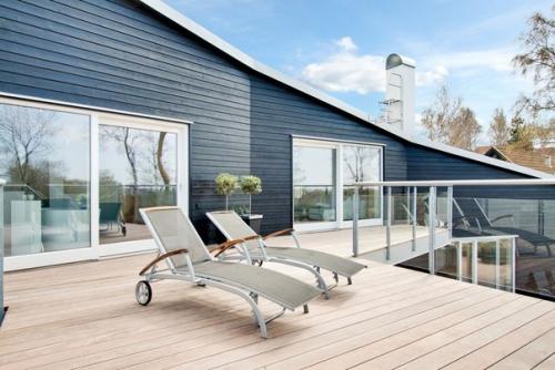 Необычный дом - мансарда в Швеции. 02