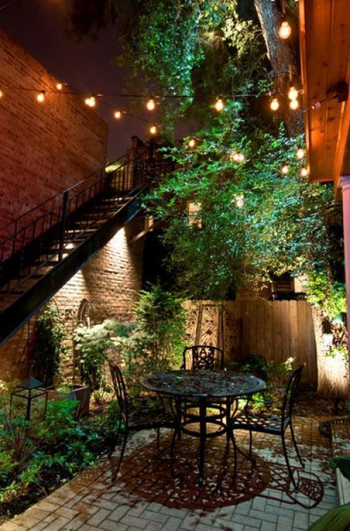 Живописное ущелье: дизайн - решения для узких мест на участке. 09