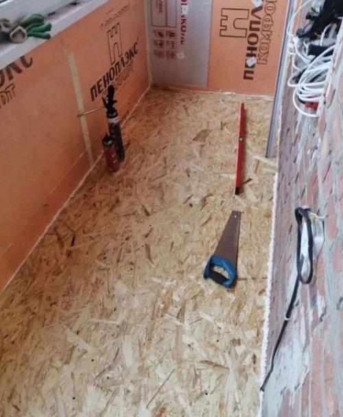 Всем привет.  Делюсь нашим капремонтом балкона. 03