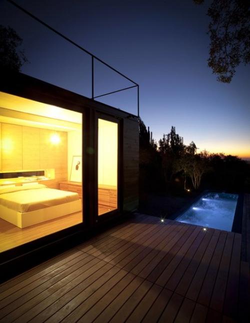 Загородный дом на холмах Чили. 01