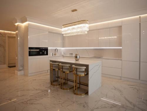 Наш готовый проект - элегантная и изысканная валенса фабрики атлас люкс на верхне - волжской набережной. 01