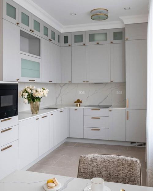 Светлый легкий интерьер квартиры, площадью - 90 кв. 06