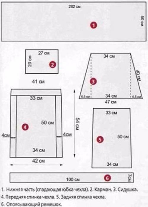 Чехлы для стульев своими руками. 02