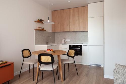 Интерьер 1-комнатной квартиры 40 м 2 в ЖК Level Up в Екатеринбурге. 01