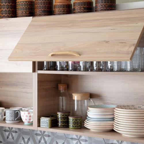 Современный дизайн кухни с элементами ретро - стиля. 02