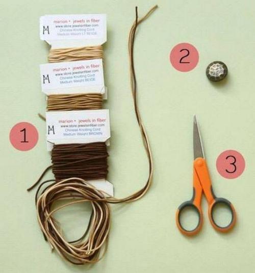 Мастер-класс - плетеный браслет. 01