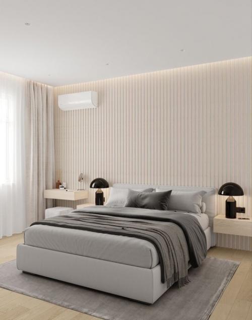 Идеи, как застелить кровать для разных стилей: 01