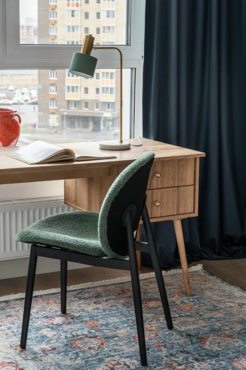 Цветной интерьер 1-комнатной квартиры 31, 2 м 2 (34, 1 м 2 с лоджией) в Люберцах, мо. 09