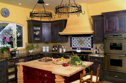 Кухня в средиземноморском стиле. 04