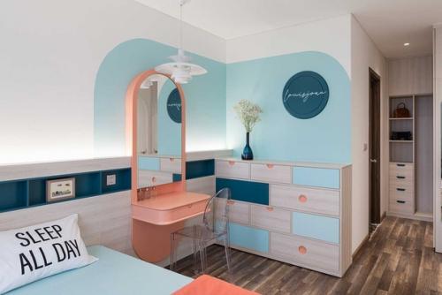 Квартира в мятных тонах во Вьетнаме. 06