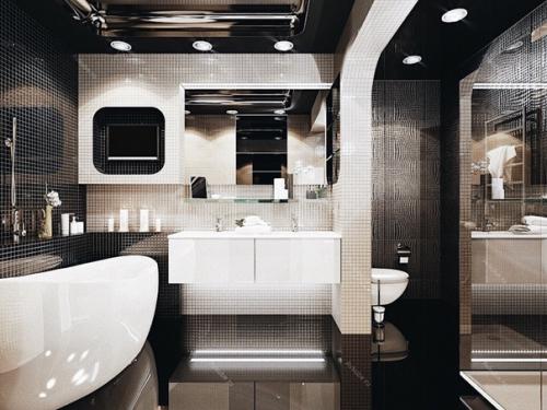 - s.  Интерьер квартиры в стиле слизеринки. 06