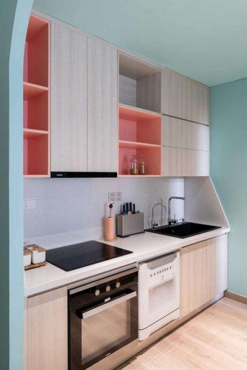 Квартира в мятных тонах во Вьетнаме. 02