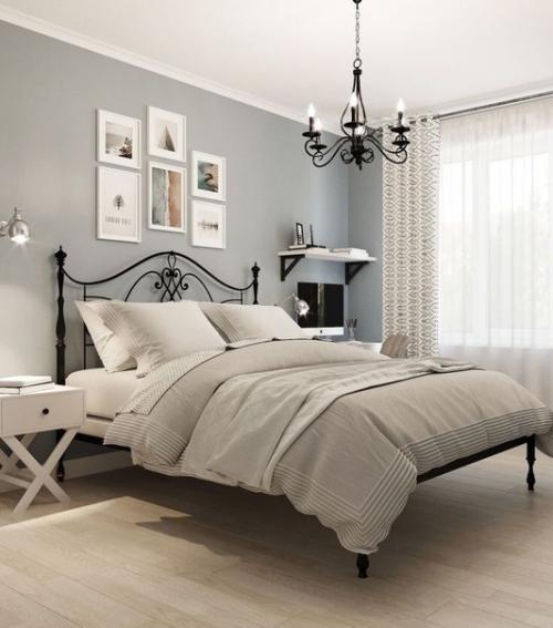 Идеи, как застелить кровать для разных стилей: 02