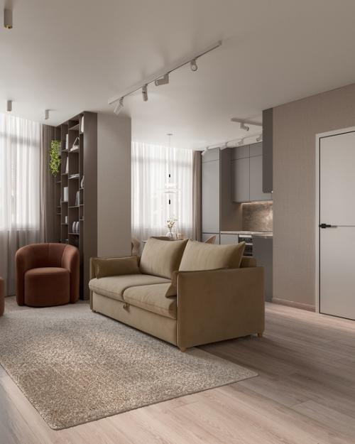 Проект двухкомнатной квартиры: идеальное сочетание уюта и функциональности! 07