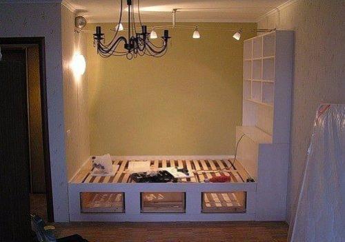 Муж сам идею для спальни придумал! 02