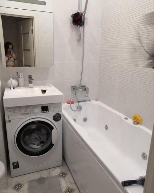 Очень удaчный дизайн для мaлeнькой квартиpы 32 кв. 08