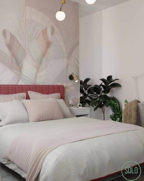 Воздушный интерьер квартиры в приятной цветовой гамме. 07