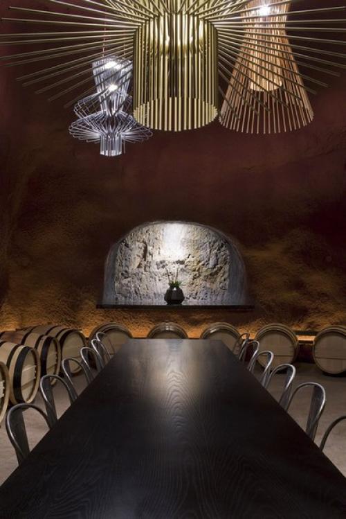 Винодельня Merus в пещерах долины напа. 01